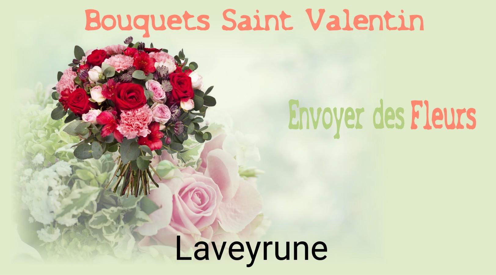 Roses de Saint-Valentin livrées à Laveyrune